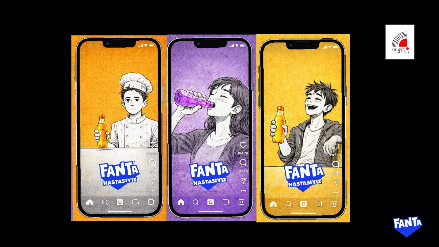 Fanta Instagram reklamı