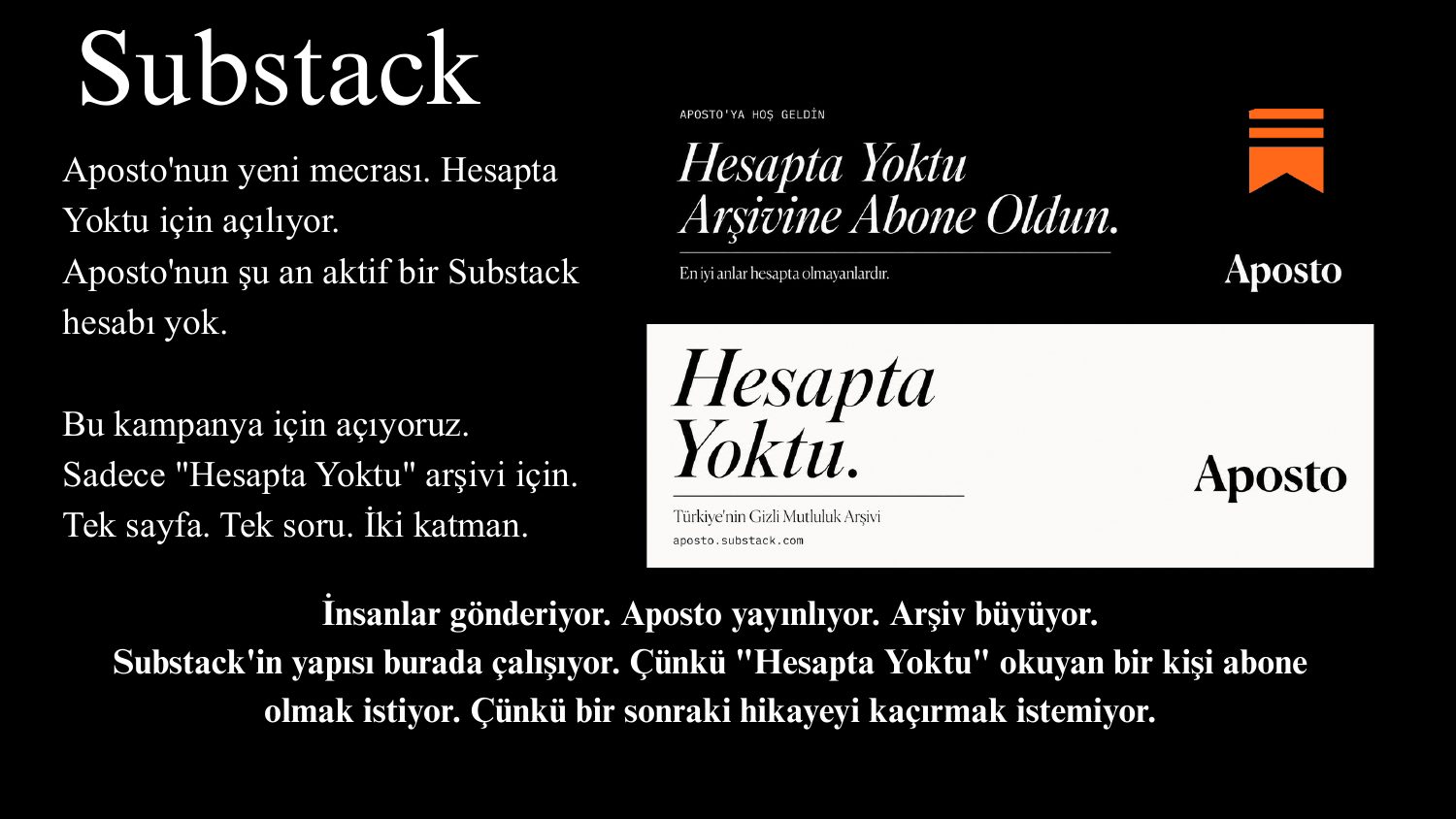 Hesapta Yoktu Substack
