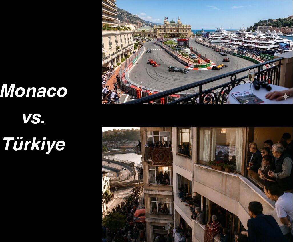 Monaco ve Türkiye karşılaştırması