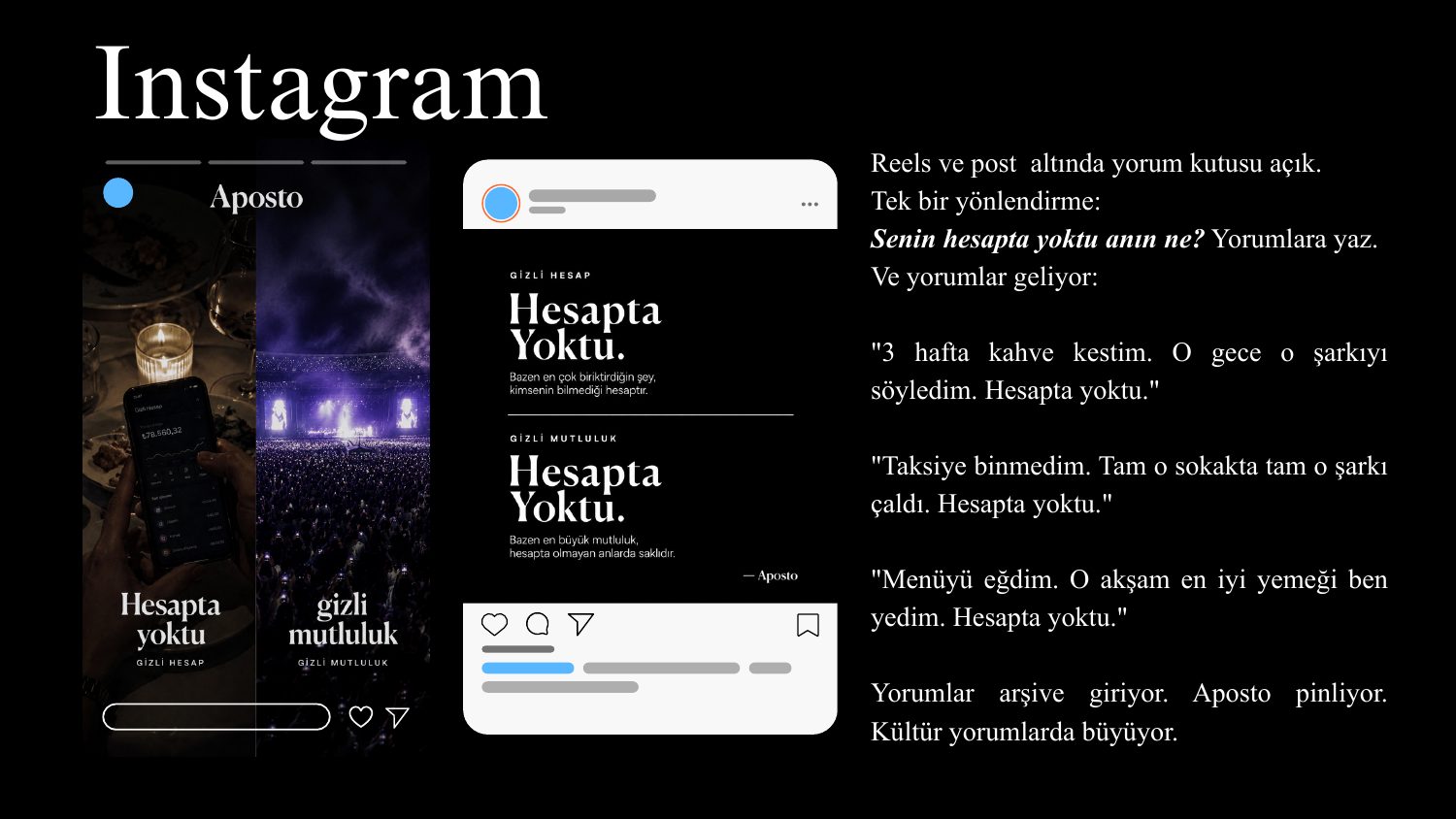 Hesapta Yoktu Instagram
